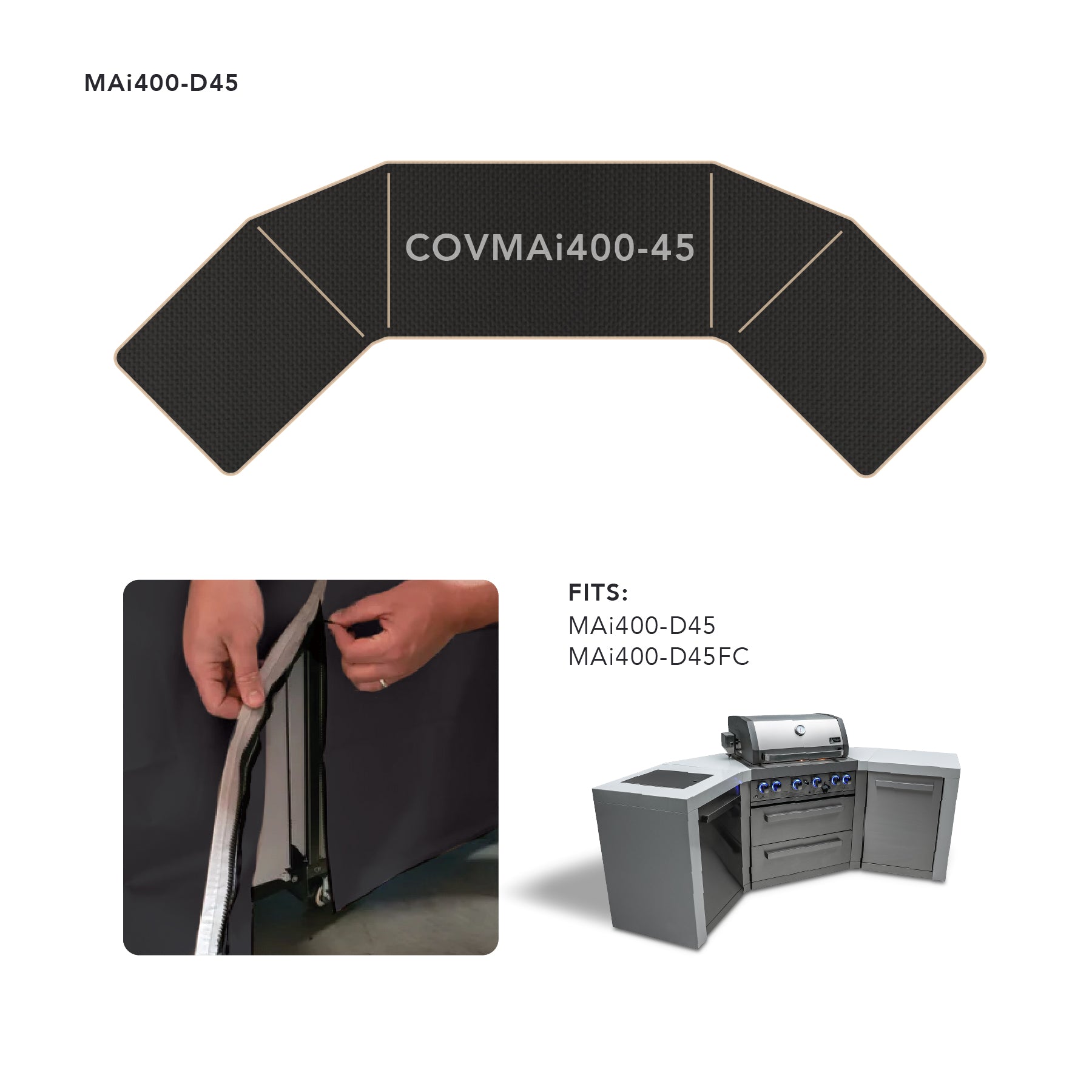 Cover for 805  Island with 45 Degree Corners - Mont Alpi Canada