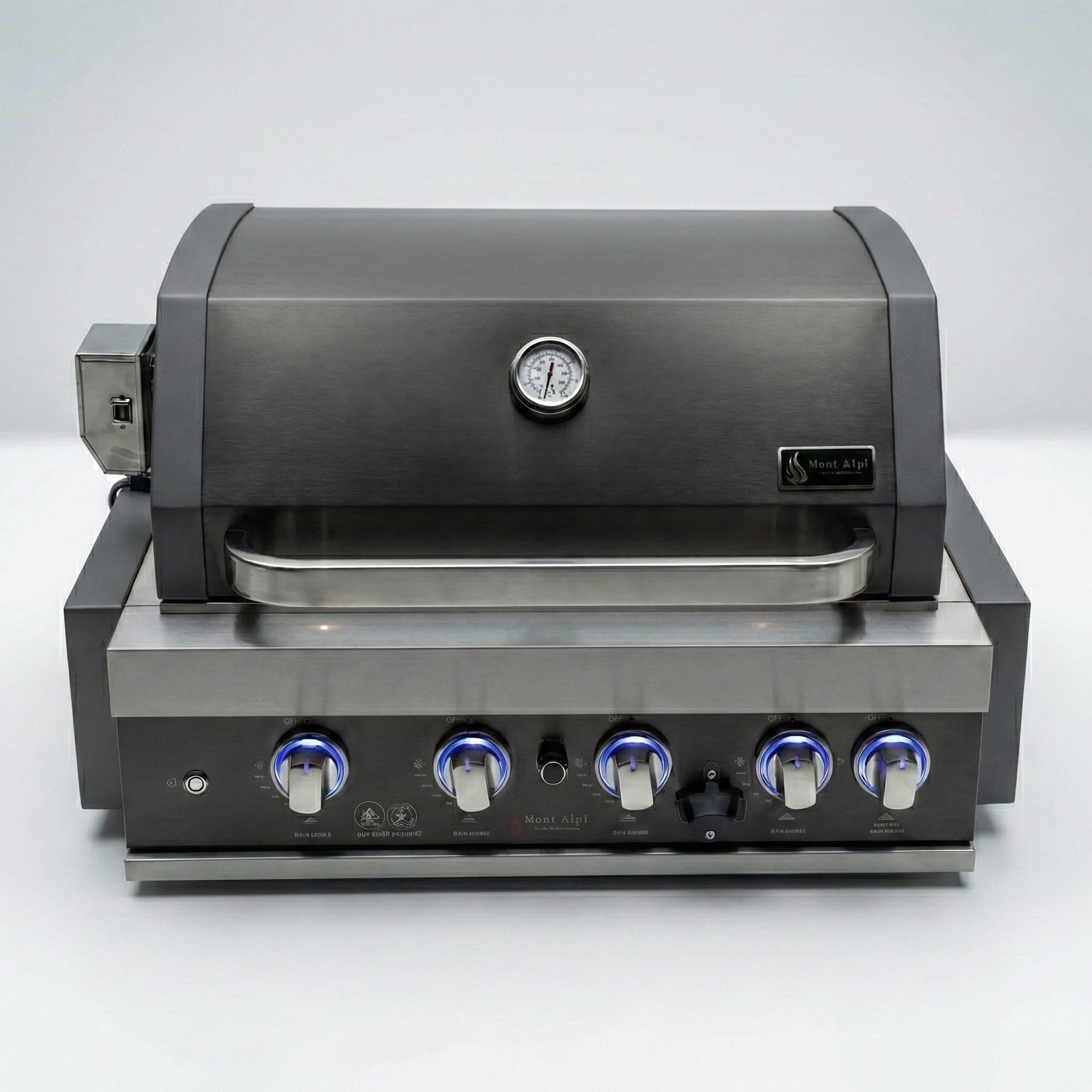 Mont Alpi 32" Black Stainless Built in Grill - Mont Alpi Canada