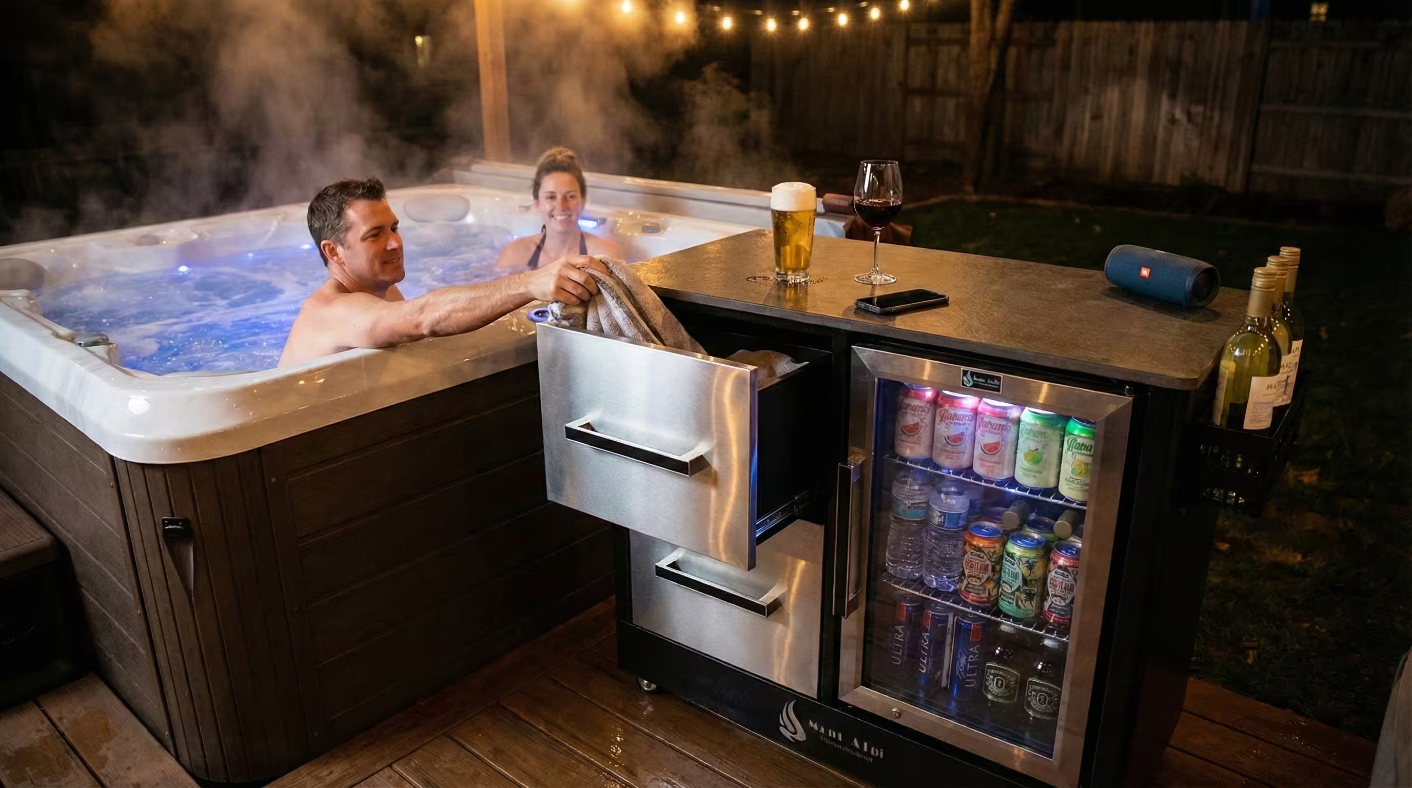 Mont Alpi Large Outdoor Prep Center / Bar Cart - Mont Alpi Canada