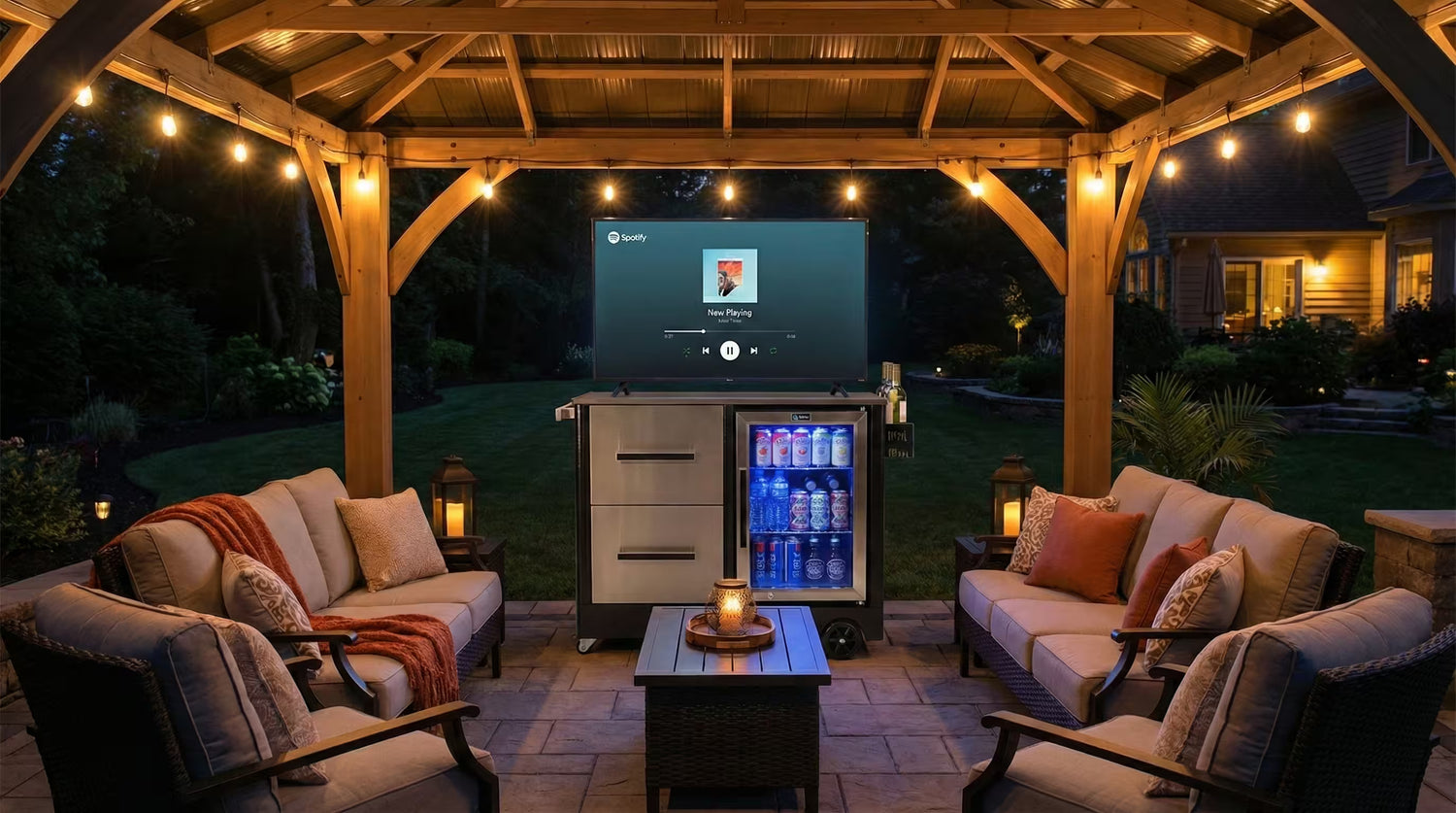 Mont Alpi Large Outdoor Prep Center / Bar Cart - Mont Alpi Canada