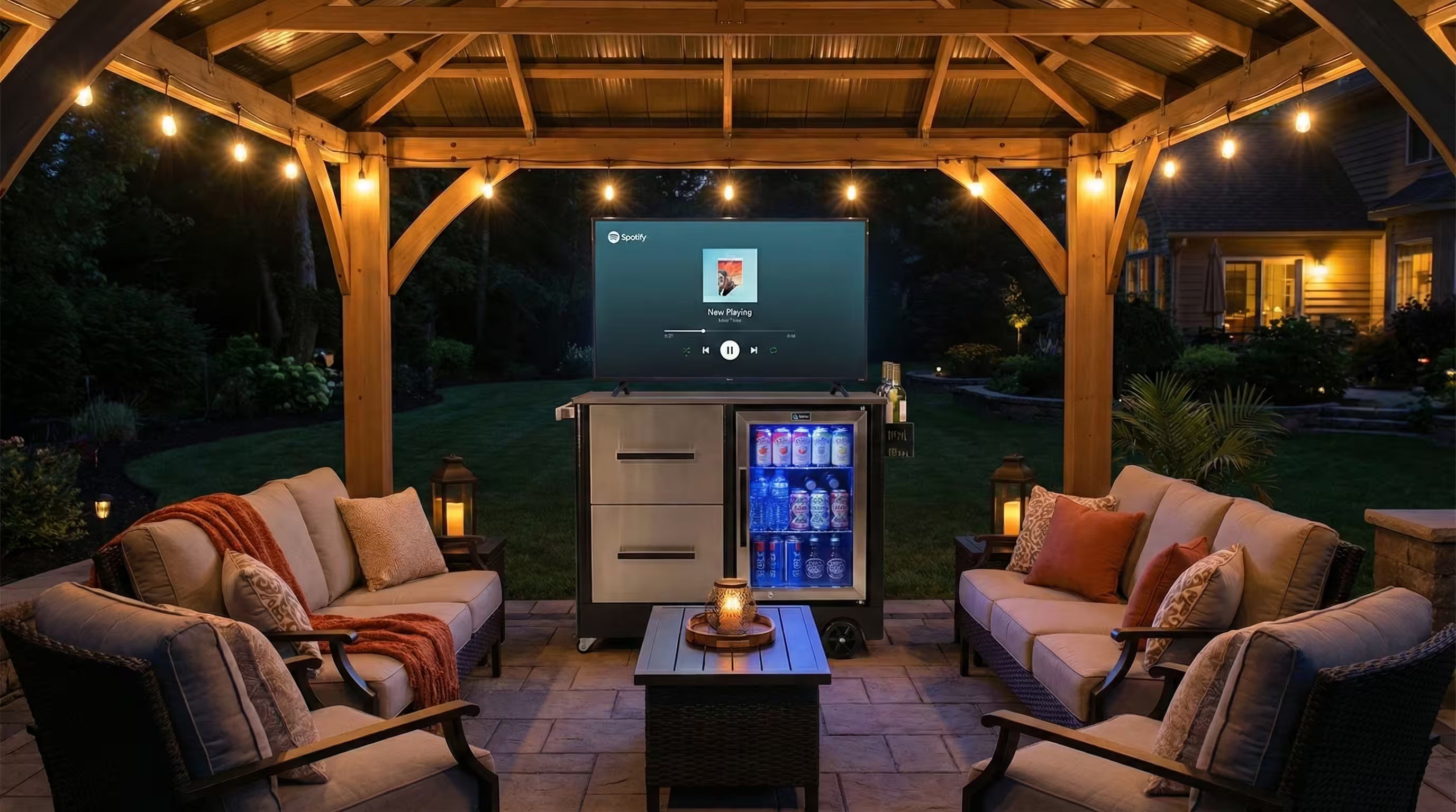 Mont Alpi Large Outdoor Prep Center / Bar Cart - Mont Alpi Canada