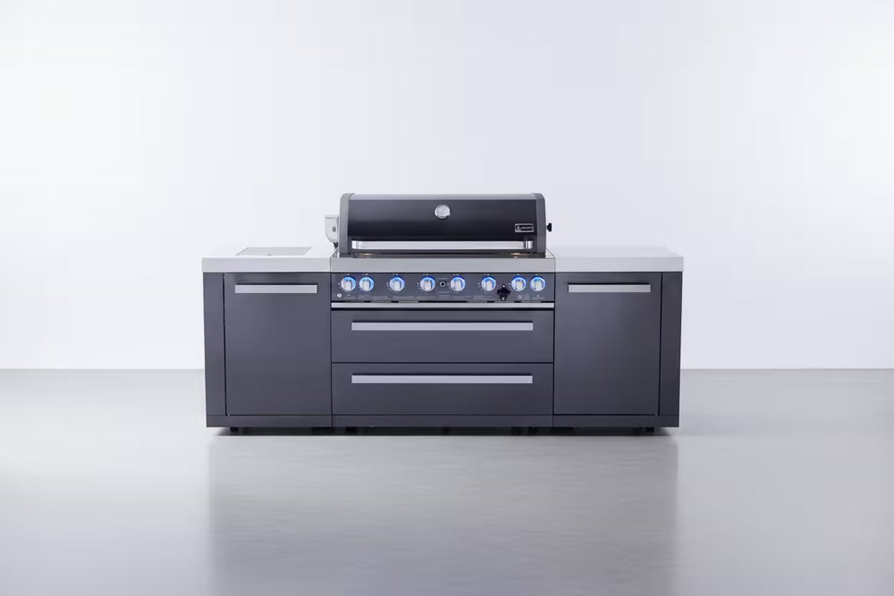 Mont Alpi 805 Black Stainless Steel Island - Mont Alpi Canada