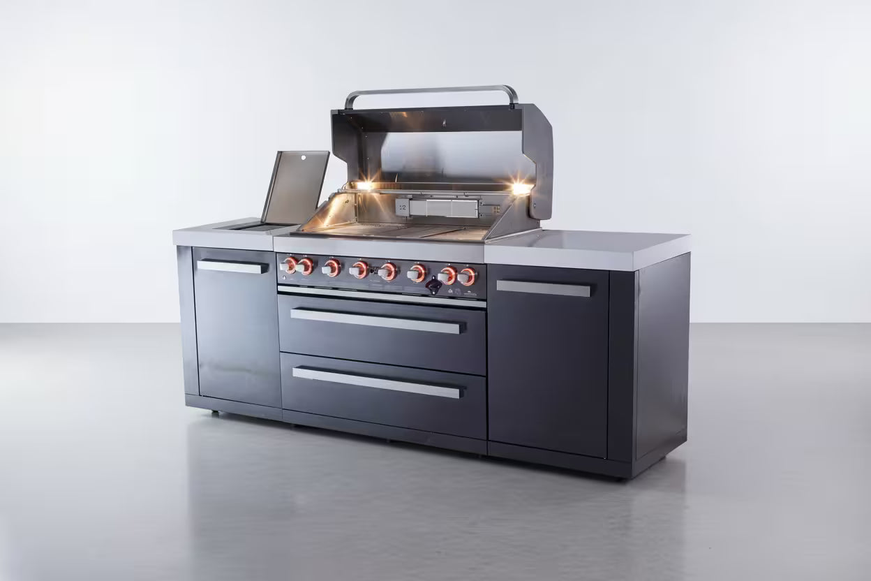 Mont Alpi 805 Black Stainless Steel Island - Mont Alpi Canada