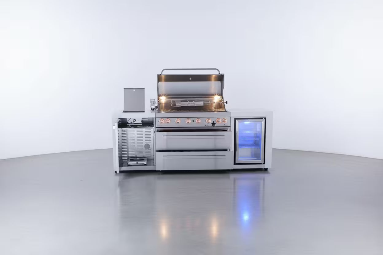 Mont Alpi 805 Deluxe Island with a Fridge Cabinet - Mont Alpi Canada