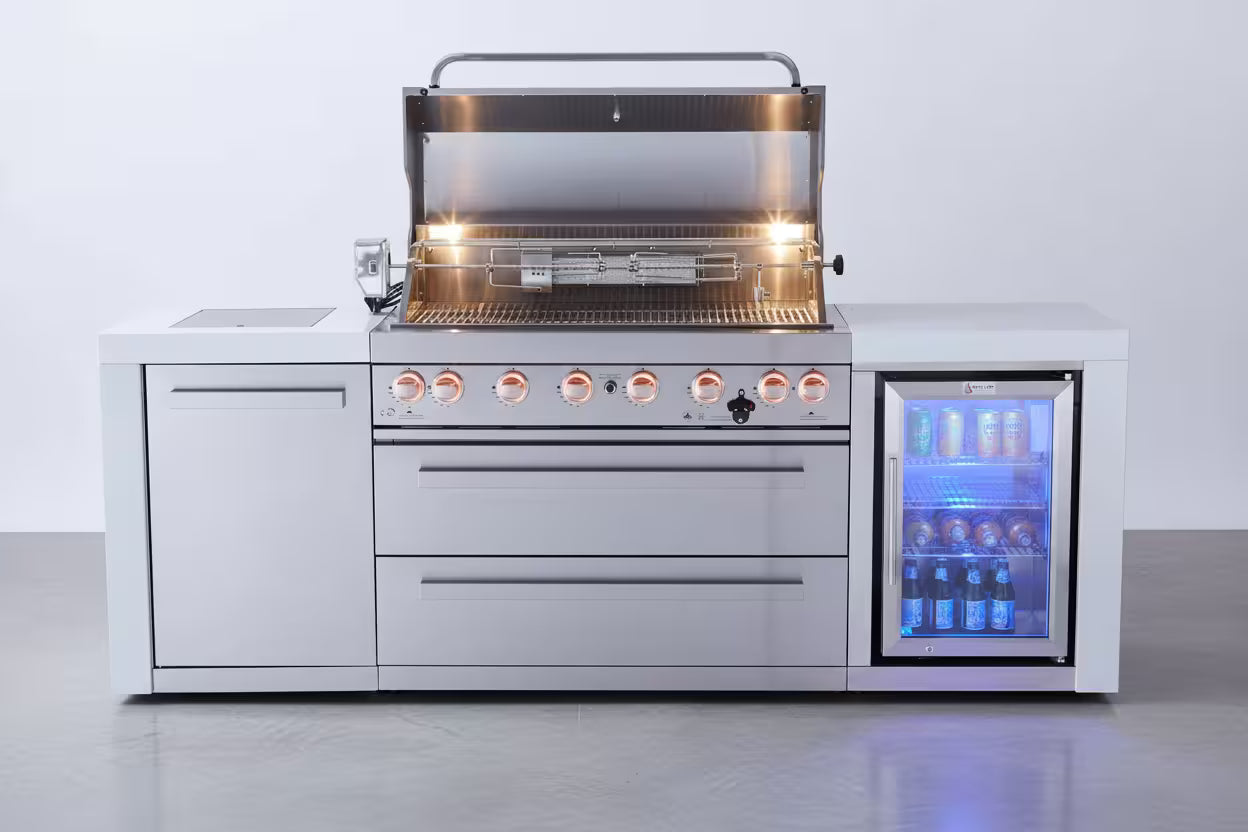 Mont Alpi 805 Deluxe Island with a Fridge Cabinet - Mont Alpi Canada