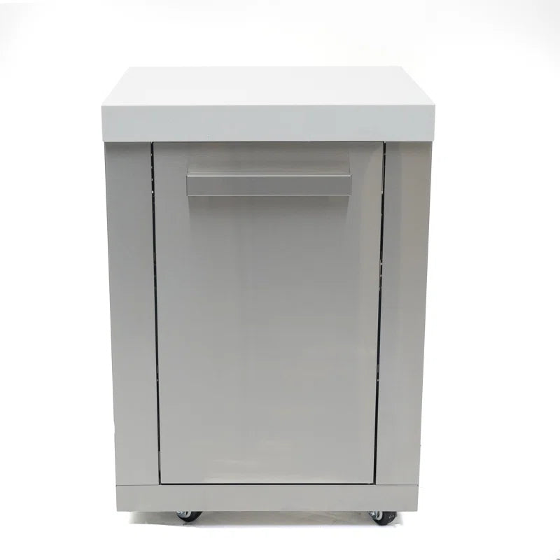 Mont Alpi Extension Cabinet Stainless Steel
