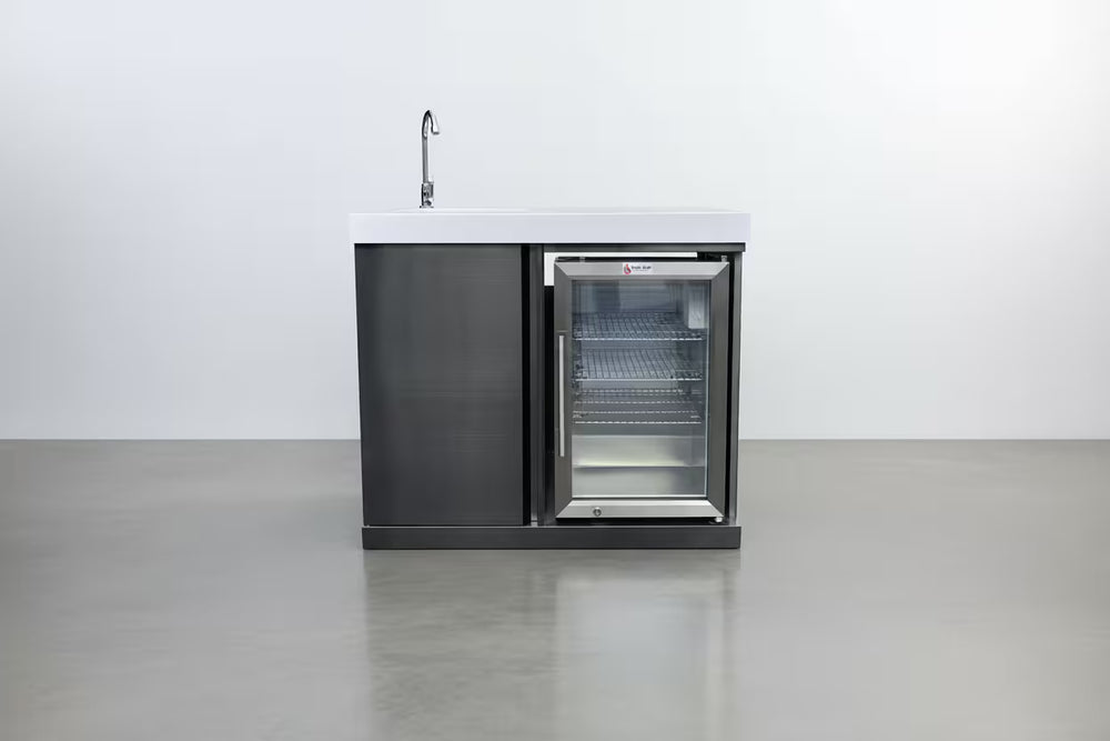 Mont Alpi Black Stainless Steel Beverage Center - Mont Alpi Canada