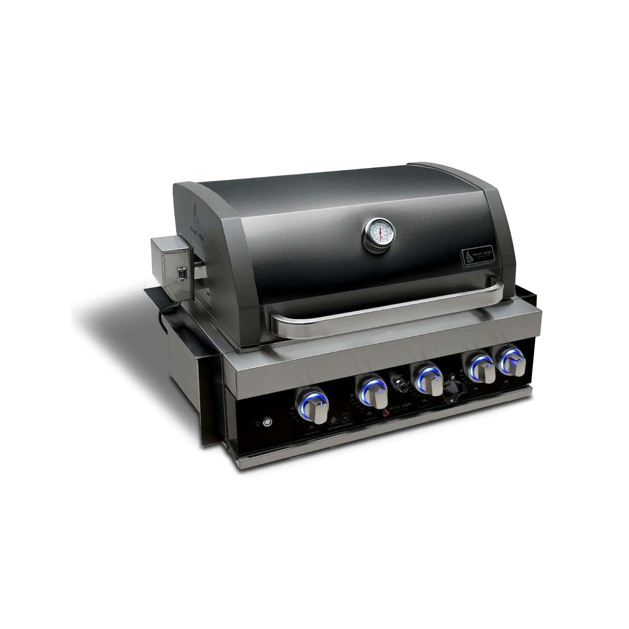 Mont Alpi 32" Black Stainless Built in Grill - Mont Alpi Canada