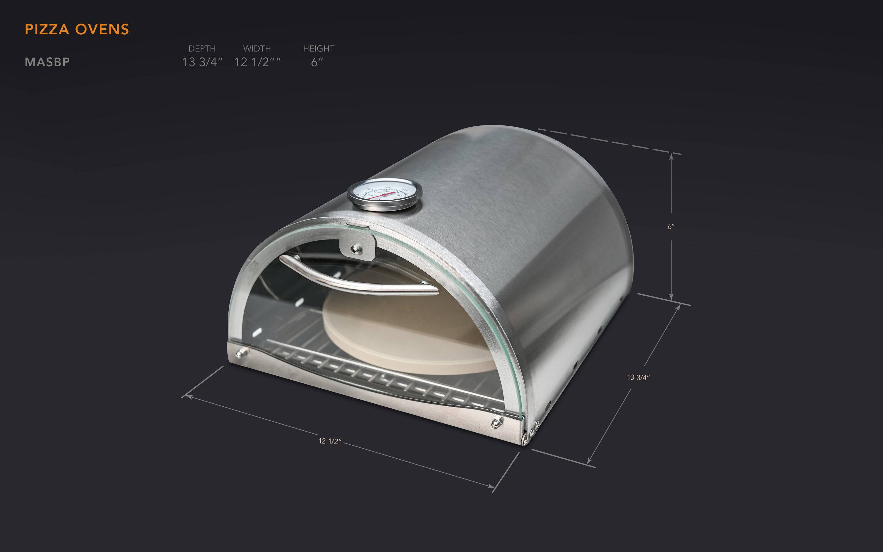 Mont Alpi Universal Side Burner Pizza Oven - Mont Alpi